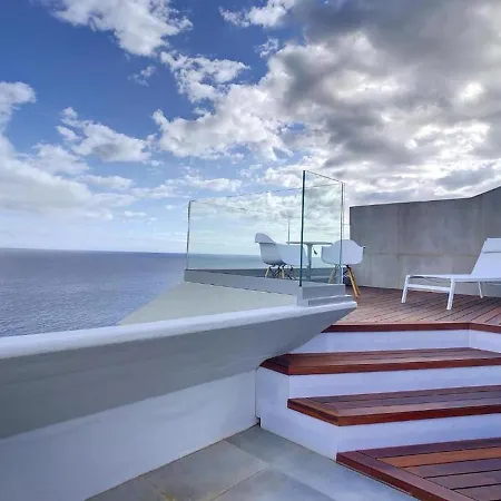 Luxurious Penthouse Direct On Sea Apartamento Caniço